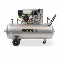 ABAC EngineAIR 5/200 10 Petrol - 4.8HP 200 LT Mobile Petrol Air Compressor