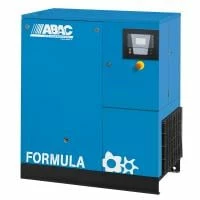 ABAC Formula 5.5 KW, 24.5 CFM Fixed Speed Rotary Screw Air Compressor - Basic Unit