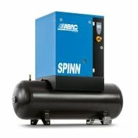 ABAC 4152054949 Screw Air Compressor - SPINN2 2 10 400/50K 270 E CE Receiver Mounted 270L 10.4CFM 10Bar 3HP