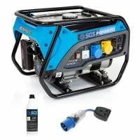 SGS 2.2 KW / 2.8 KVA Portable Petrol Generator With 10W30 Oil & Flylead