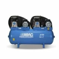 ABAC PRO A39 270 FM3 Tandem Air Compressor 2 X 3HP 20.2CFM (FAD) 270 Ltr Receiver 230V