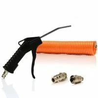 SGS Air Blow Gun Male & Female Couplers & 10m Recoil Air Hose