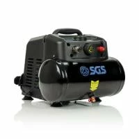 SGS Mighty Mini Direct Drive Oil-Less Air Compressor - 6.3CFM 1.5HP 6L